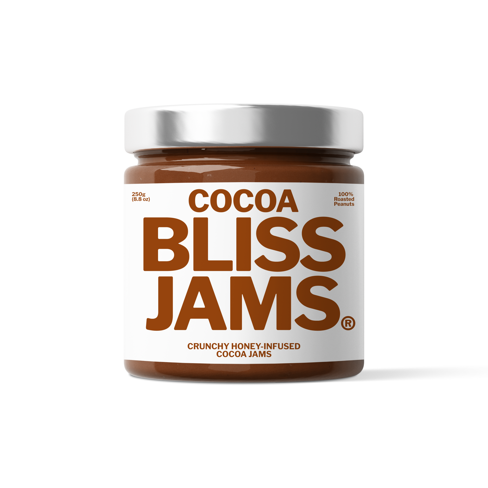 Crunchy Honey-Infused Cocoa Jams - 250g (8.8 oz)