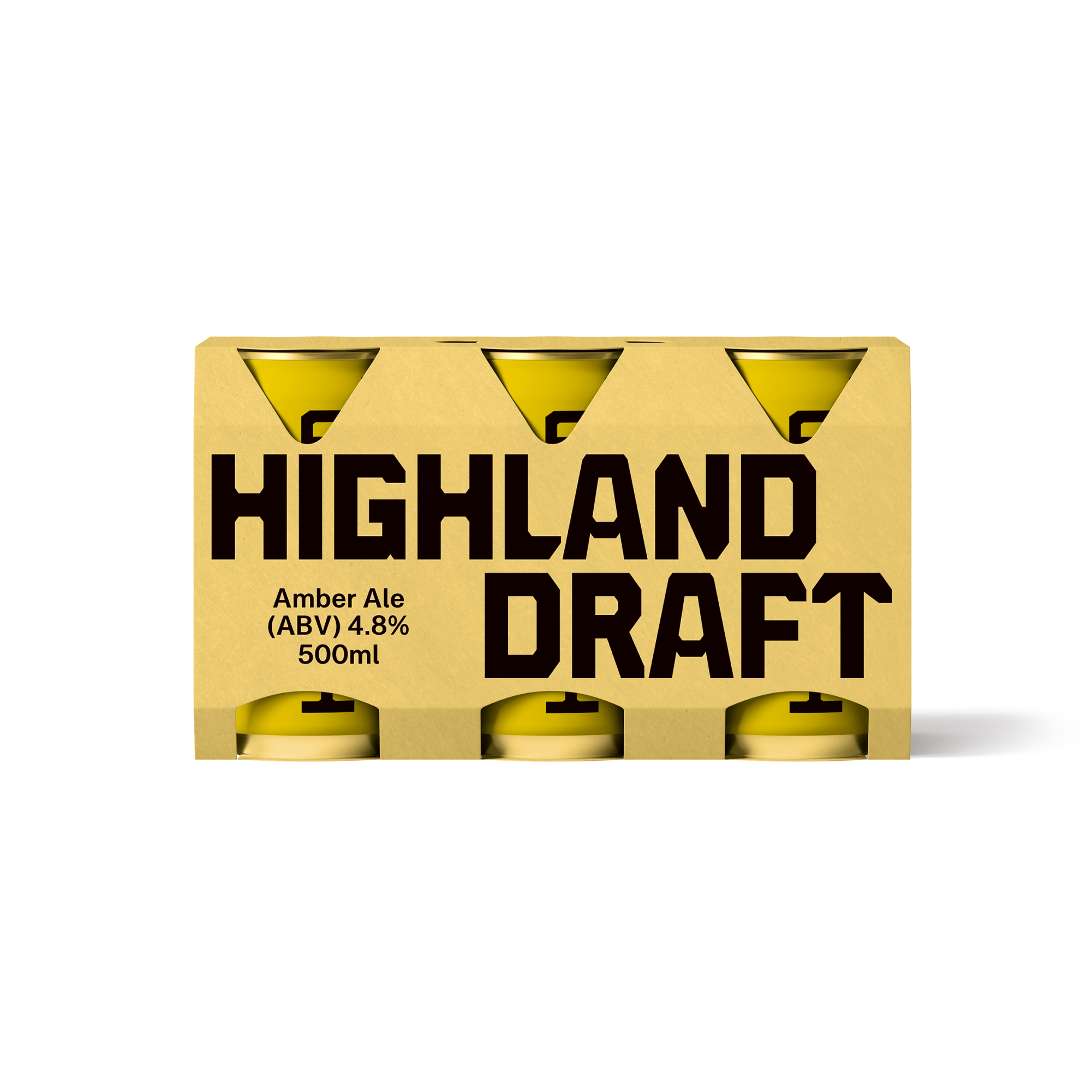 Pack of Amber Ale (ABV) 4.8% 500ml