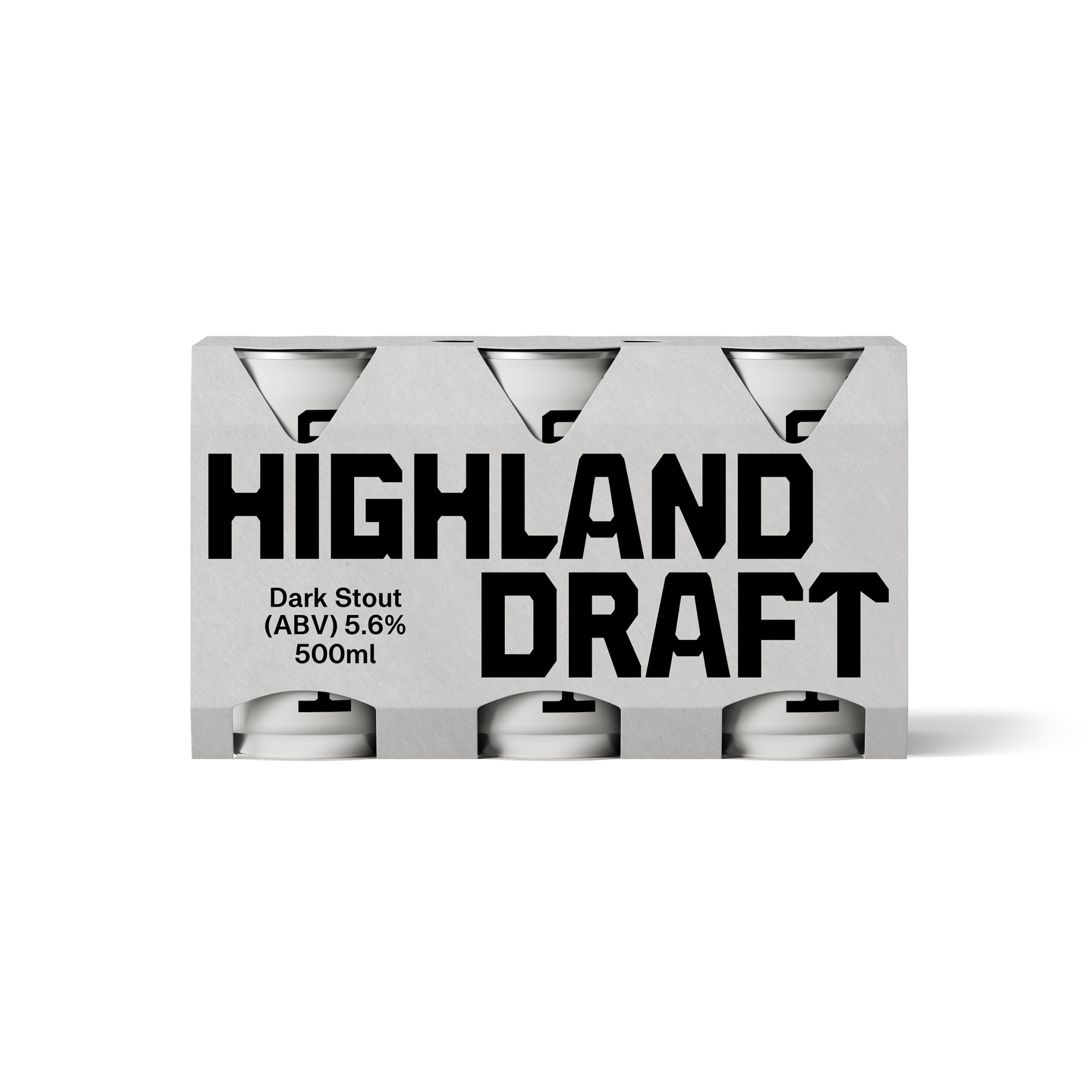 Pack of Dark Stout (ABV) 4.8% 500ml