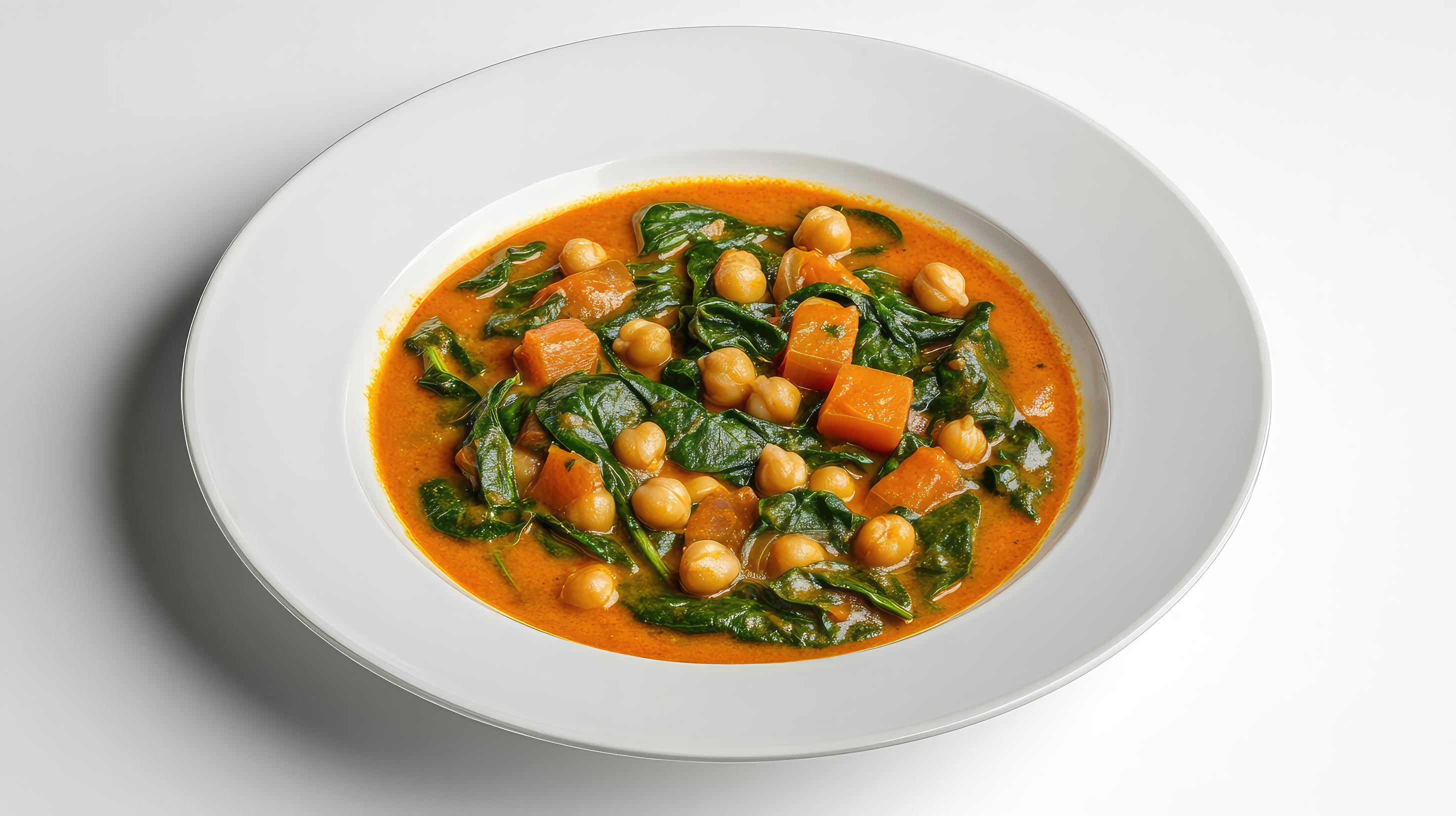 Hearty Chickpea and Spinach Curry