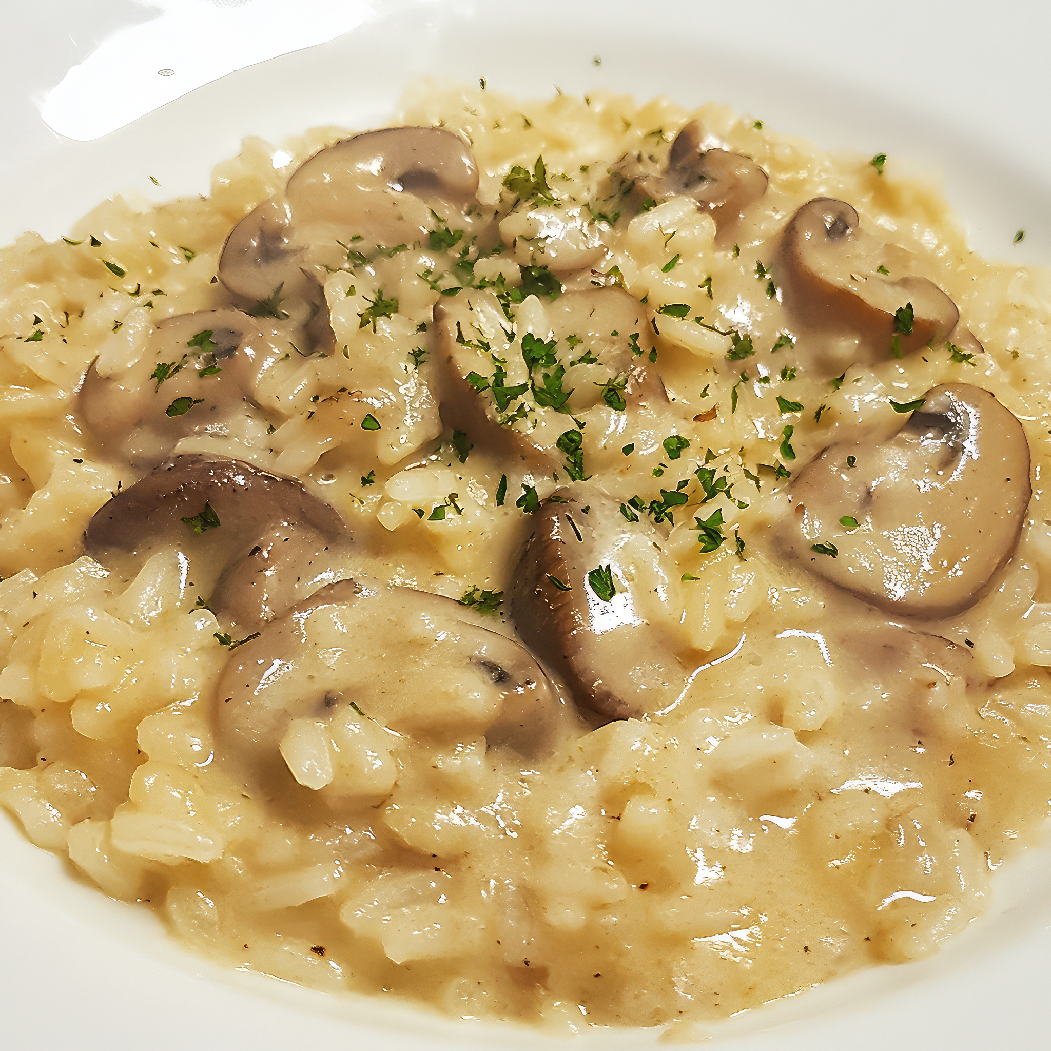 Creamy Mushroom Risotto
