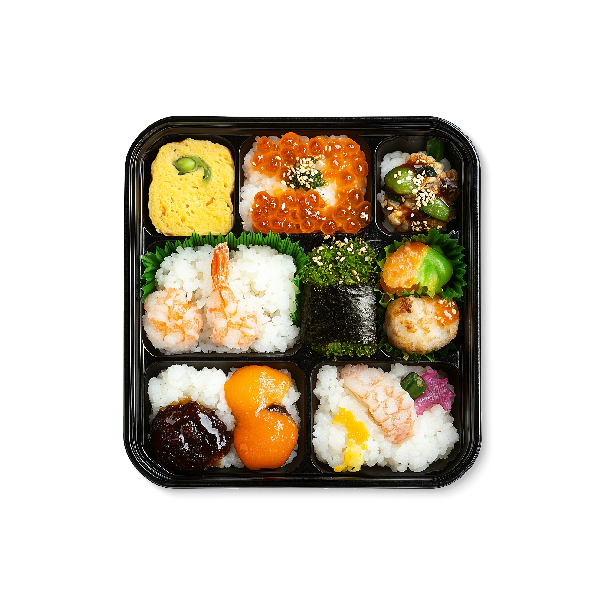 Shrimp and Eggs Bento - 700g (23.7 fl oz)