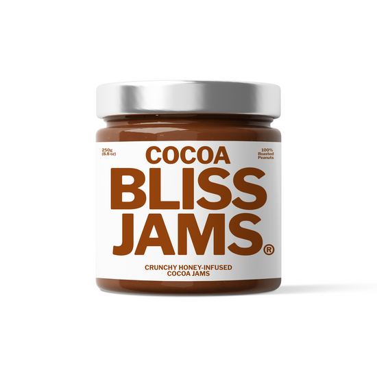Crunchy Honey-Infused Cocoa Jams - 250g (8.8 oz)