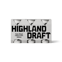 Pack of Dark Stout (ABV) 4.8% 500ml