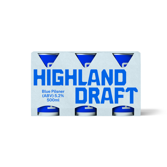 Pack of Blue Pilsner (ABV) 5.2% 500ml