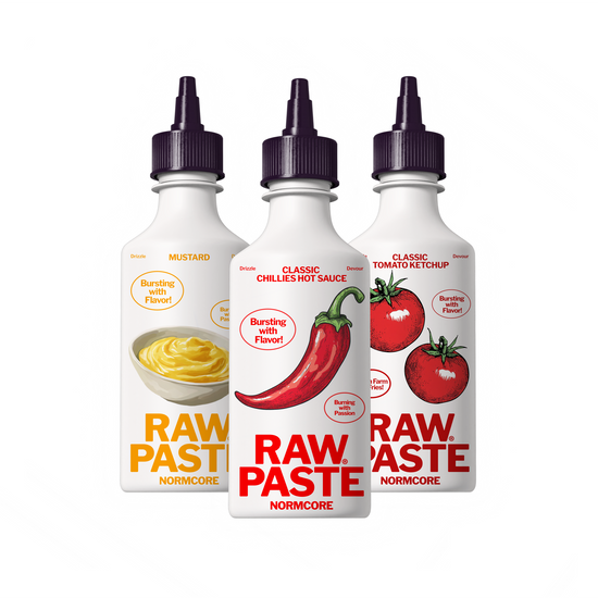 RAW PASTE Signature Sauce Trio - 3 x 10 oz (3 x 284g)
