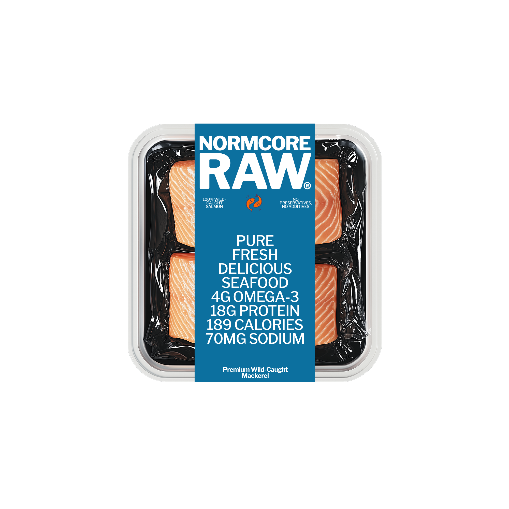 Premium Wild-Caught Mackerel - 6 oz / 170 g