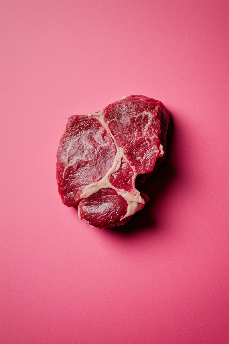 Raw_Meat_on_Pink_Background